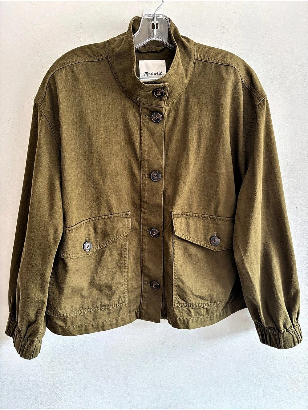 Madewell Passage Jacket Utility Jacket Green Medium